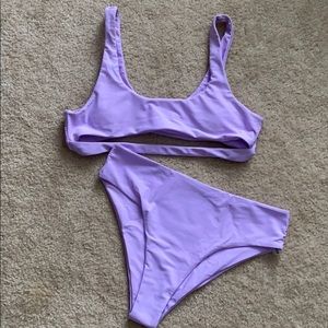 Purple Bikini Set